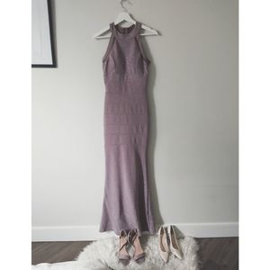 Lavendar Shimmer Gown